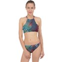 Flower Dna Racer Front Bikini Set View1
