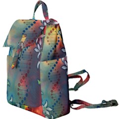 Flower Dna Buckle Everyday Backpack by RobLilly