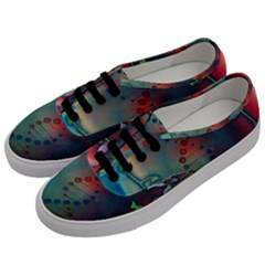 Flower Dna Men s Classic Low Top Sneakers by RobLilly