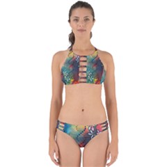 Flower Dna Perfectly Cut Out Bikini Set by RobLilly
