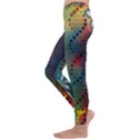 Flower Dna Kids  Lightweight Velour Leggings View2