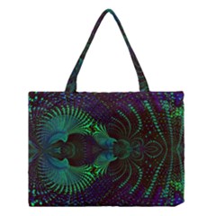 Fractal Flower Medium Tote Bag by Sparkle