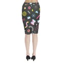 Memphis design seamless pattern Midi Wrap Pencil Skirt View2