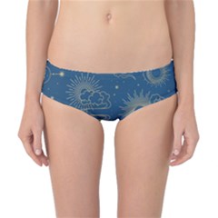 Seamless Galaxy Pattern Classic Bikini Bottoms by BangZart