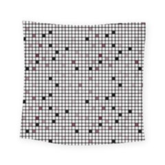 Pattern Petit Carreaux Square Tapestry (small) by kcreatif