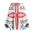 Motif High Waist Skirt View1