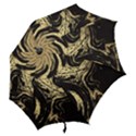 Black and gold marble Hook Handle Umbrellas (Large) View2