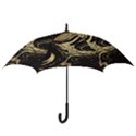 Black and gold marble Hook Handle Umbrellas (Large) View3