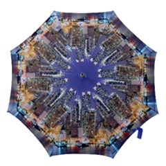 New-york Cityscape  Hook Handle Umbrellas (large) by Dushan
