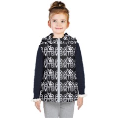 Mountain Bike - Mtb - Hardtail And Dirt Jump 2 Kids  Hooded Puffer Vest by DinzDas