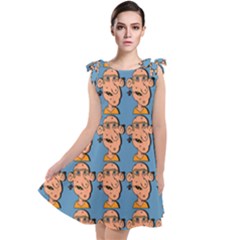 Village Dude - Hillbilly And Redneck - Trailer Park Boys Tie Up Tunic Dress by DinzDas