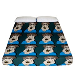 Village Dude - Hillbilly And Redneck - Trailer Park Boys Fitted Sheet (california King Size) by DinzDas