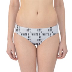 White And Nerdy - Computer Nerds And Geeks Hipster Bikini Bottoms by DinzDas