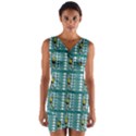 Volleyball Girl - Volleyball Oldschool Communist Wrap Front Bodycon Dress View1