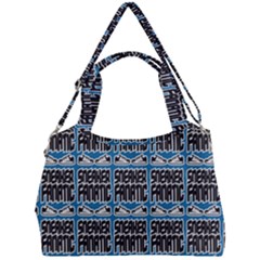 Sneaker Fanatic - Sneakers And Sport Shoes Fan Double Compartment Shoulder Bag by DinzDas