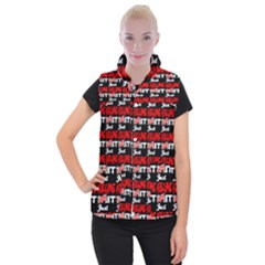 Just Killing It - Silly Toilet Stool Rocket Man Women s Button Up Vest by DinzDas