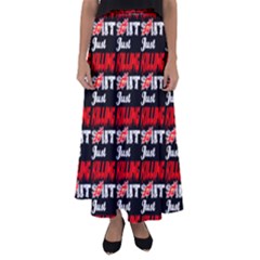 Just Killing It - Silly Toilet Stool Rocket Man Flared Maxi Skirt by DinzDas