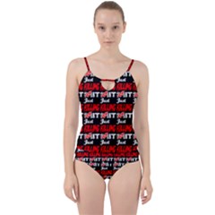 Just Killing It - Silly Toilet Stool Rocket Man Cut Out Top Tankini Set by DinzDas