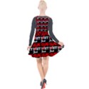 Just Killing It - Silly Toilet Stool Rocket Man Plunge Pinafore Velour Dress View2