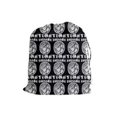 Inka Cultur Animal - Animals And Occult Religion Drawstring Pouch (large) by DinzDas
