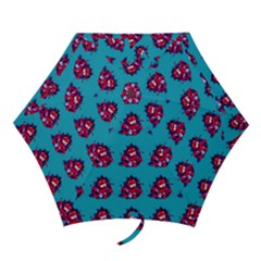 Little Devil Baby - Cute And Evil Baby Demon Mini Folding Umbrellas by DinzDas