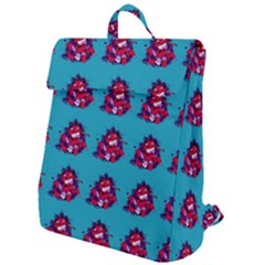 Little Devil Baby - Cute And Evil Baby Demon Flap Top Backpack by DinzDas