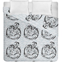 Monster Party - Hot Sexy Monster Demon With Ugly Little Monsters Duvet Cover Double Side (king Size) by DinzDas