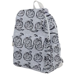 Monster Party - Hot Sexy Monster Demon With Ugly Little Monsters Top Flap Backpack by DinzDas