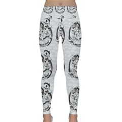 Monster Party - Hot Sexy Monster Demon With Ugly Little Monsters Lightweight Velour Classic Yoga Leggings by DinzDas