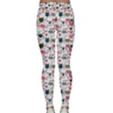 Adorable seamless cat head pattern01 Classic Yoga Leggings View2