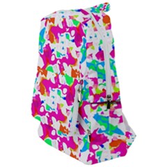 Bright Multicolored Abstract Print Travelers  Backpack by dflcprintsclothing
