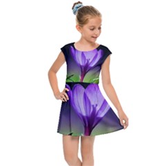 Floral Nature Kids  Cap Sleeve Dress by Sparkle