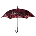 Red Floral Hook Handle Umbrellas (Large) View3