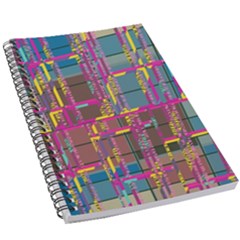Colorful Shapes Texture                                                   5 5  X 8 5  Notebook New by LalyLauraFLM