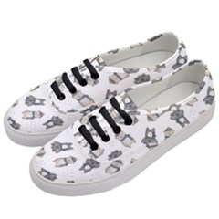 Cute Seamless Pattern With Koala Panda Bear Women s Classic Low Top Sneakers by Amaryn4rt