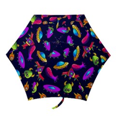 Space Pattern Mini Folding Umbrellas by Amaryn4rt