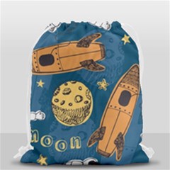 Missile Pattern Drawstring Bag (small) by Amaryn4rt