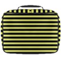 Wasp stripes pattern, yellow and black lines, bug themed Full Print Lunch Bag View2