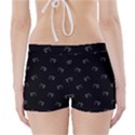 Vintage Car Motif Print Pattern Boyleg Bikini Wrap Bottoms View2