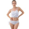 Vintage Car Motif Prin Pattern 2001 Mini Tank Bikini Set View1