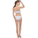 Vintage Car Motif Prin Pattern 2001 Racer Front Bikini Set View2