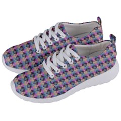 Pink And Blue Men s Lightweight Sports Shoes by Sparkle