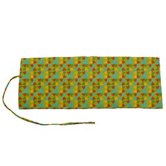 Lemon And Yellow Roll Up Canvas Pencil Holder (s) by Sparkle
