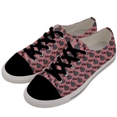 Cats Men s Low Top Canvas Sneakers by Sparkle