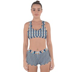 Geometry Colors Racerback Boyleg Bikini Set by Sparkle