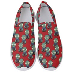 Zombie Virus Men s Slip On Sneakers by helendesigns