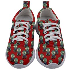 Zombie Virus Kids Athletic Shoes by helendesigns