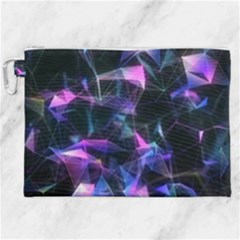 Abstract Atom Background Canvas Cosmetic Bag (xxl) by Mariart