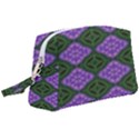 Digital Grapes Wristlet Pouch Bag (Large) View1