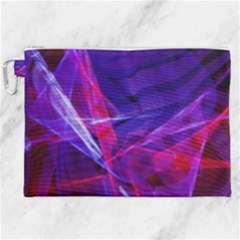 Fractal Flash Canvas Cosmetic Bag (xxl) by Sparkle